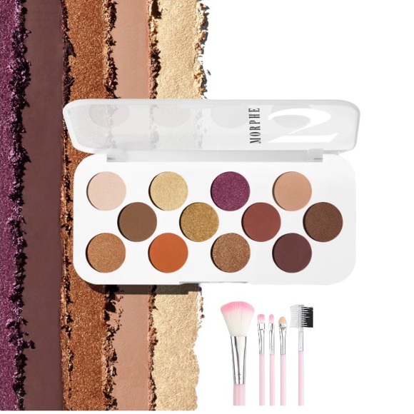 MORPHE Ready For Anything Eyeshadow Palette w/5 piece brush set 🆕 - Picture 1 of 15